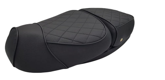 Duo-seat zwart ruit Momo Morino