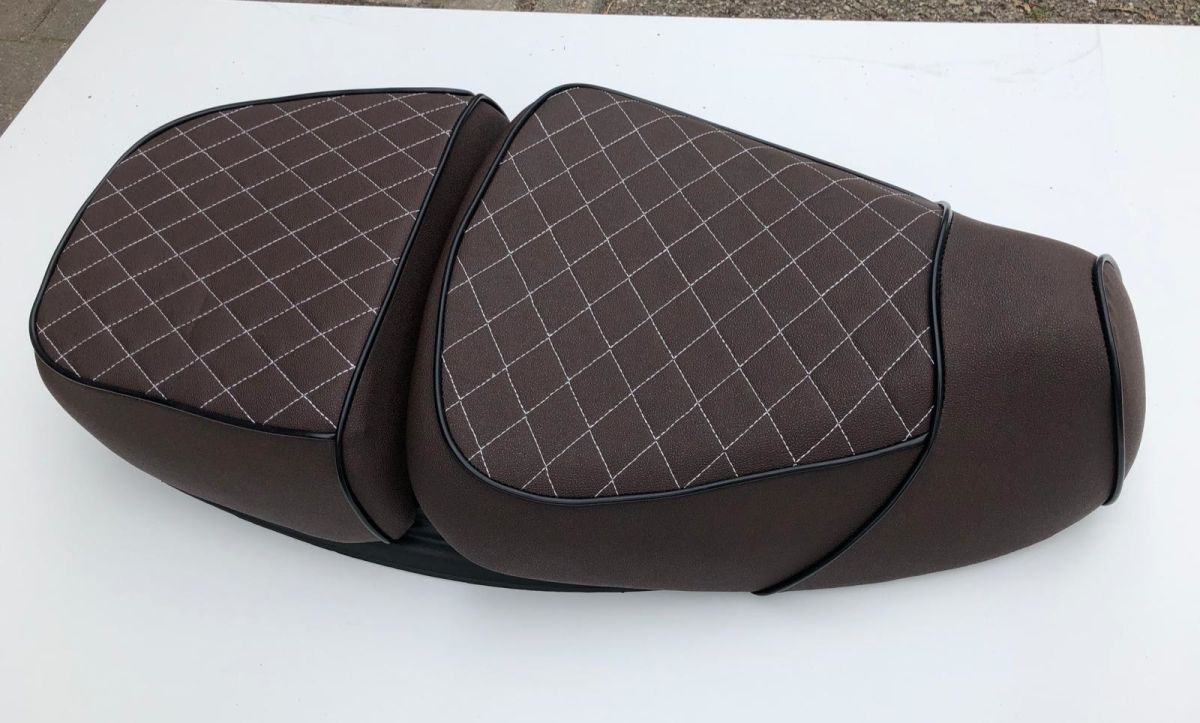 Zadel bruin geruit Momo Morino