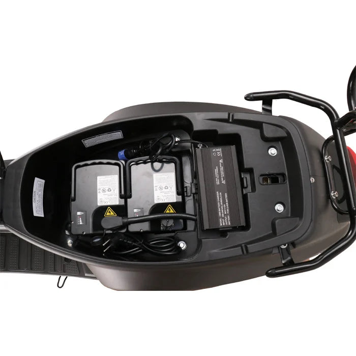 MOMO E-Morino mat zwart elektrisch