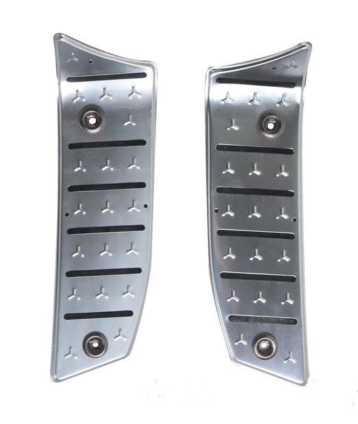 Voetplaat set aliminium Momo Morino