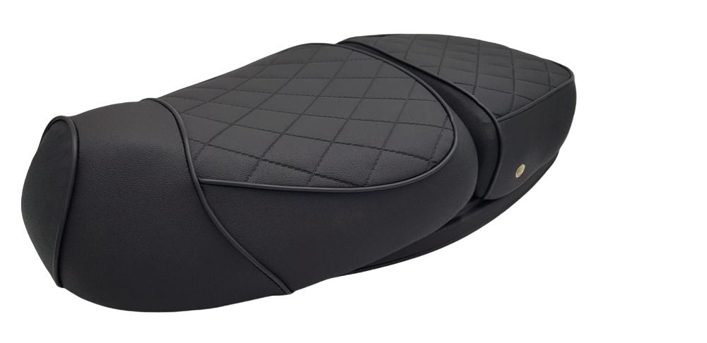 Duo-seat zwart ruit Momo Morino