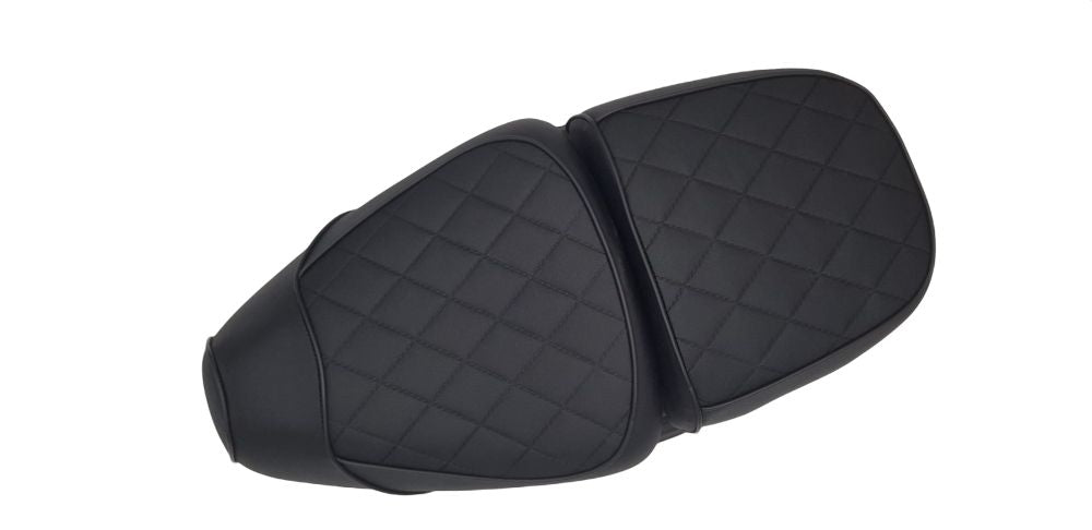 Duo-seat zwart ruit Momo Morino