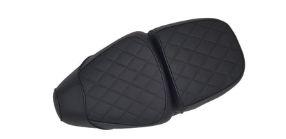 Duo-seat zwart ruit Momo Morino
